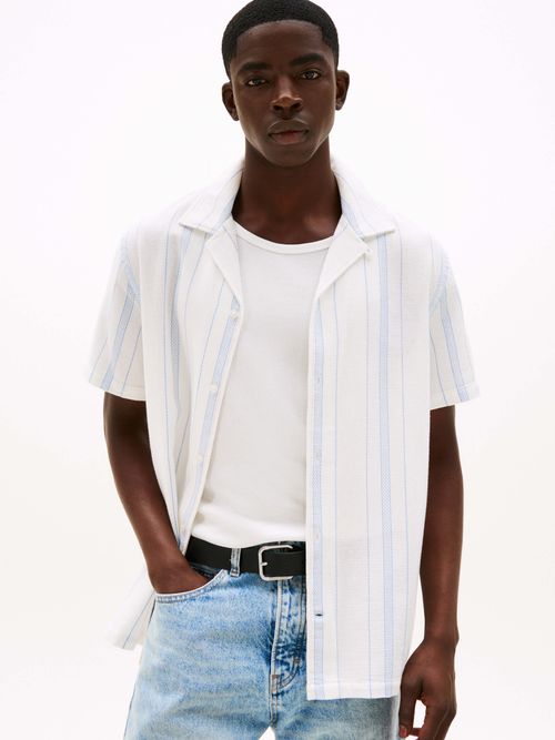 Camisa-de-Corte-Regular-con-Logo-Bordado-de-Hombre-Tommy-Hilfiger-DM0DM21689-YBH