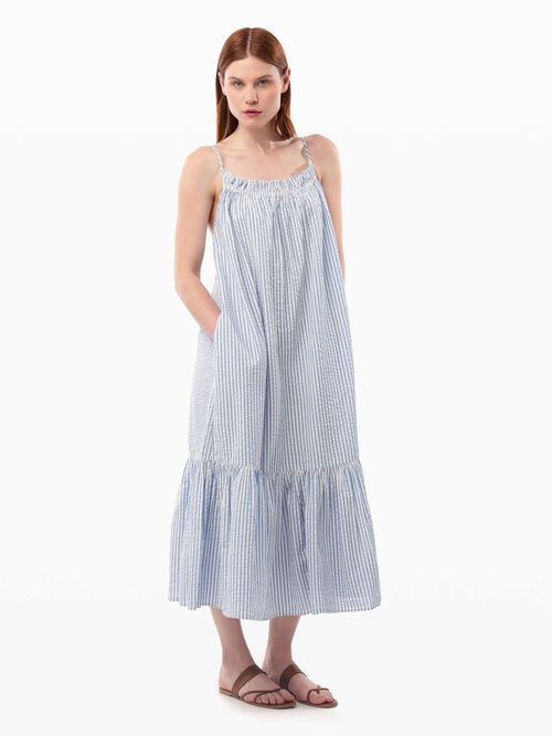 Vestido-de-Acabado-Texturizado-de-Mujer-Tommy-Hilfiger-WW0WW47181-0X5