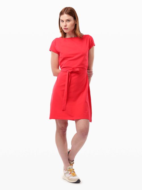 Vestido-de-Cuello-Redondo-de-Mujer-Tommy-Hilfiger-XW04962-XL1