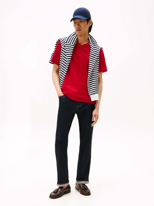 Playera-de-Corte-Regular-con-Logo-Bordado-de-Hombre-Tommy-Hilfiger-MW0MW39249-XLD