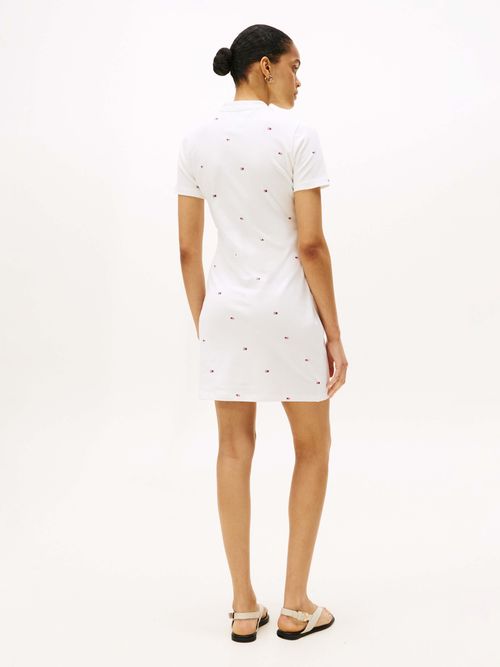 Minivestido-tipo-polo-de-corte-slim-de-mujer-Tommy-Hilfiger-WW0WW48045-0K8