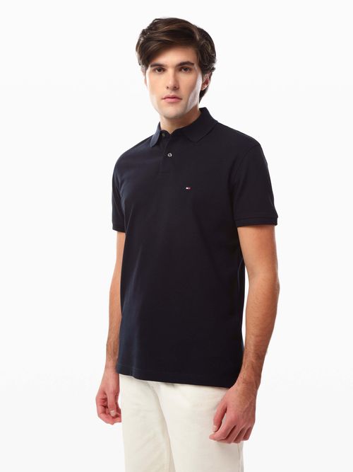 Polo-de-Corte-Clasico-con-Logo-Bordado-de-Hombre-Tommy-Hilfiger-MW0MW32064-DW5