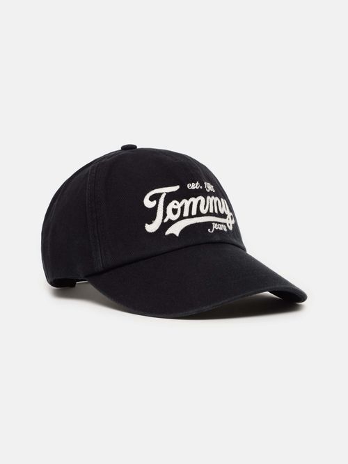 Gorra-con-Logo-Bordado-de-Hombre-Tommy-Hilfiger-AM0AM13550-BDS