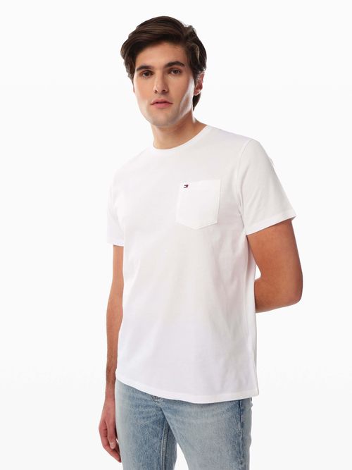 Playera-Corte-Regular-Bolsillo-Parche-de-Hombre-Tommy-Hilfiger-78JB151-YCI