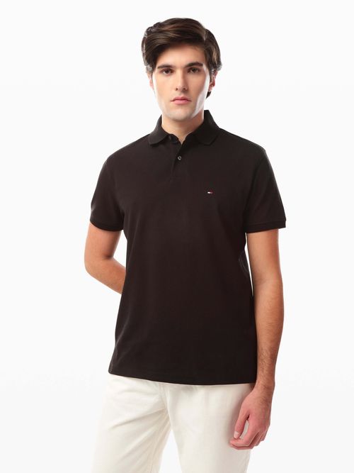 Polo-de-Corte-Clasico-con-Logo-Bordado-de-Hombre-Tommy-Hilfiger-MW0MW32064-BDS