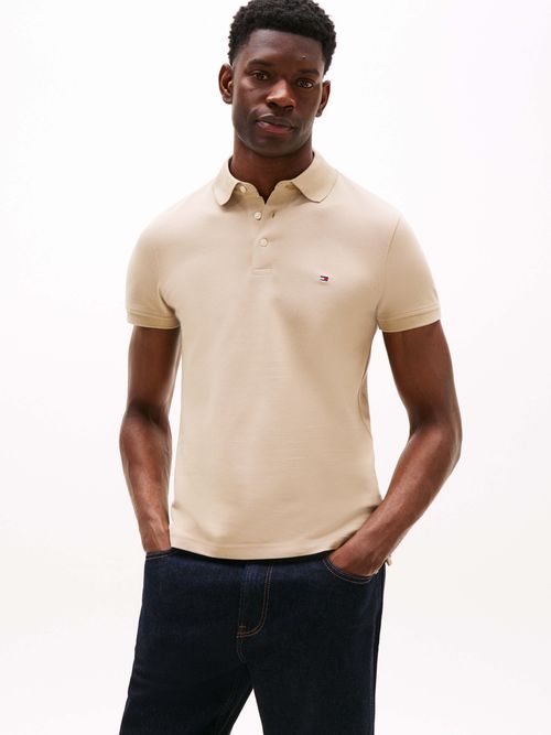 Polo-1985-de-pique-con-corte-slim-de-hombre-Tommy-Hilfiger-MW0MW32347-RBT
