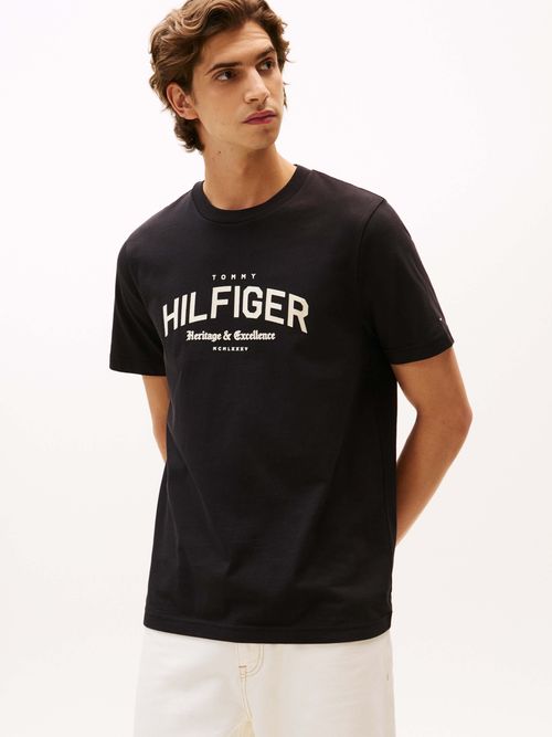 Playera-de-punto-elastico-con-logo-de-hombre-Tommy-Hilfiger-MW0MW40015-BDS