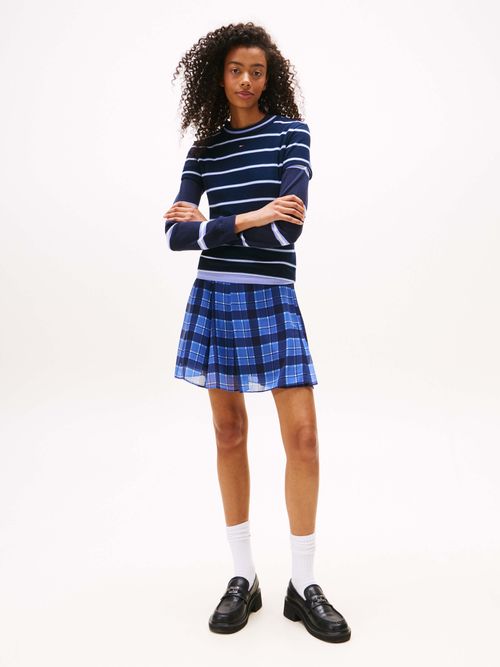 Playera-acanalada-de-corte-slim-de-mujer-Tommy-Jeans-DW0DW17383-0A9