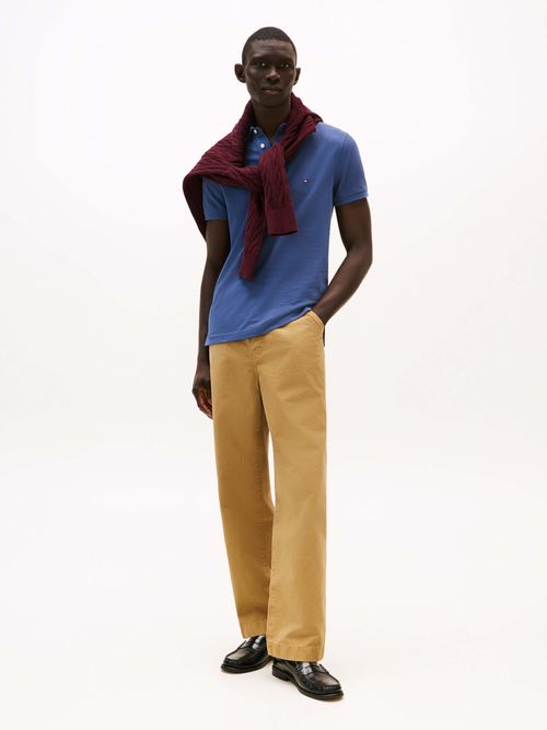 Polo-1985-de-pique-con-corte-slim-de-hombre-Tommy-Hilfiger-MW0MW32347-DBZ