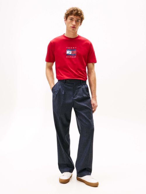 Playera-de-punto-con-logo-grafico-de-hombre-Tommy-Hilfiger-MW0MW41338-XLD