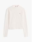 Top-de-manga-larga-con-cuello-Perkins-de-mujer-Tommy-Hilfiger-WW0WW47307-YA8
