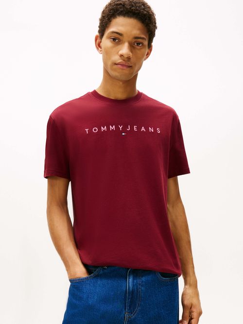 Playera-de-cuello-redondo-con-logo-lineal-de-hombre-Tommy-Jeans-DM0DM20744-0KP