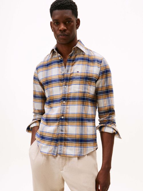Camisa-regular-con-cuadros-de-hombre-Tommy-Hilfiger-MW0MW40473-0L0
