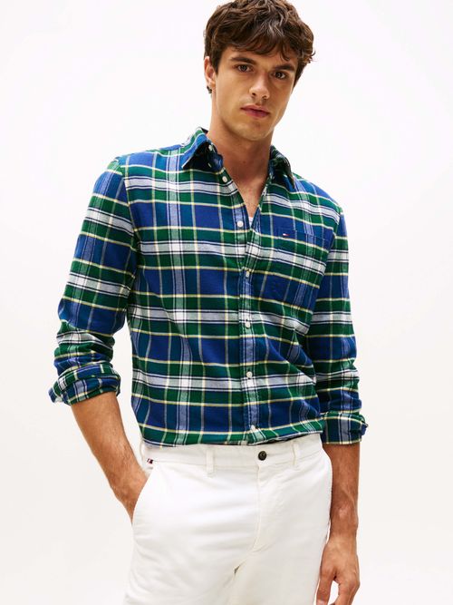 Camisa-regular-con-cuadros-de-hombre-Tommy-Hilfiger-MW0MW40473-0N5