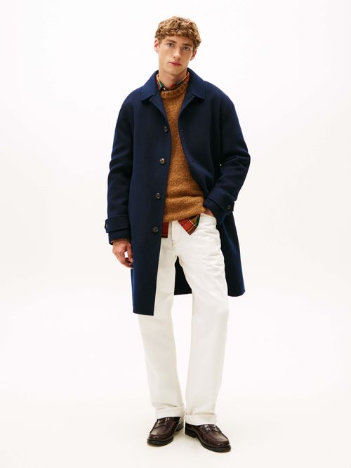 Abrigo-Smart-Casual-de-cashmere-amplio-de-hombre-Tommy-Hilfiger-MW0MW40765-DW5