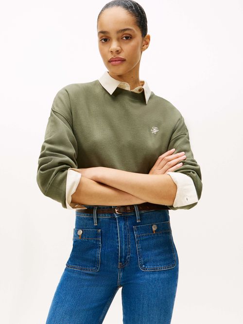 Sudadera-con-logo-bordado-en-el-pecho-de-mujer-Tommy-Hilfiger-WW0WW46152-PLI