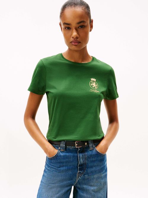 Playera-con-escudo-TH-bordado-de-mujer-Tommy-Hilfiger-WW0WW46153-LZP