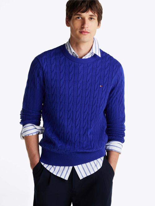 Jersey-de-punto-trenzado-con-cuello-redondo-de-hombre-Tommy-Hilfiger-MW0MW33132-D03