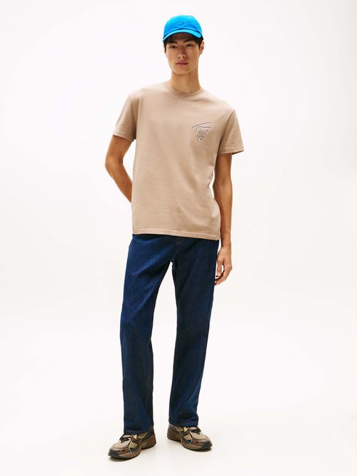 Playera-Signature-de-punto-con-logo-trasero-de-hombre-Tommy-Jeans-DM0DM22120-AFE