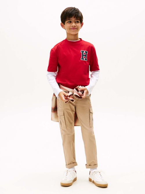 Playera-Varsity-de-cuello-redondo-con-logo-de-nino-Tommy-Hilfiger-KB0KB09931-XLD