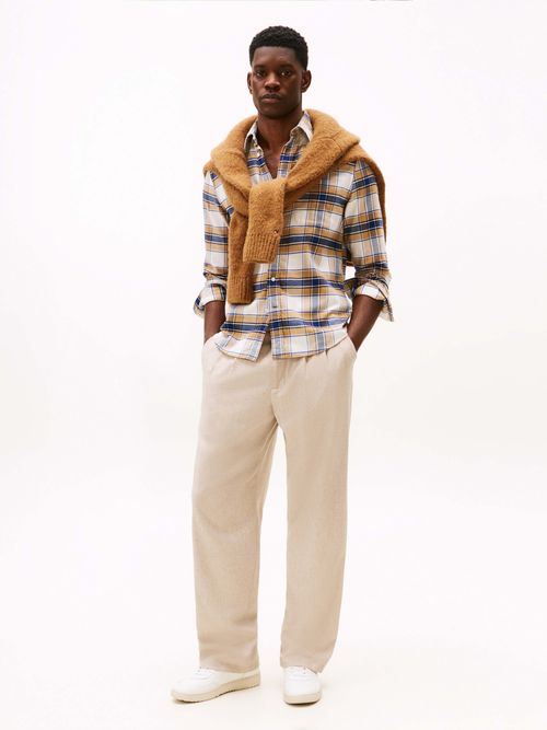 Camisa-regular-con-cuadros-de-hombre-Tommy-Hilfiger-MW0MW40473-0L0