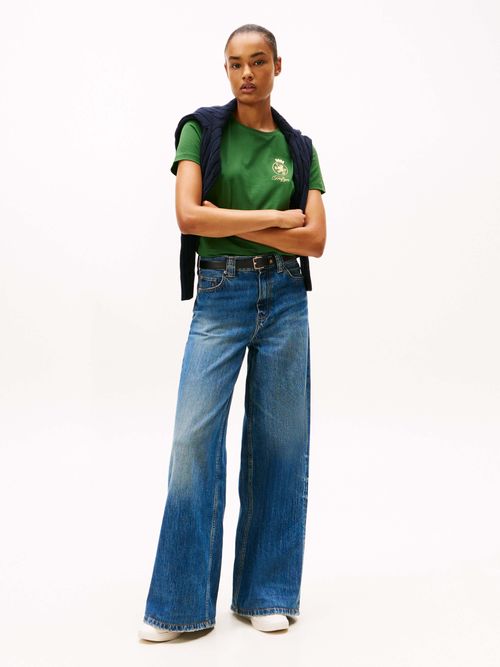 Playera-con-escudo-TH-bordado-de-mujer-Tommy-Hilfiger-WW0WW46153-LZP