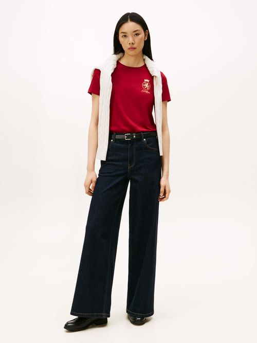 Playera-con-escudo-TH-bordado-de-mujer-Tommy-Hilfiger-WW0WW46153-XIT