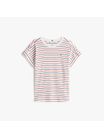Playera-de-franjas-distintivas-de-cuello-redondo-de-mujer-Tommy-Hilfiger-WW0WW46884-04U