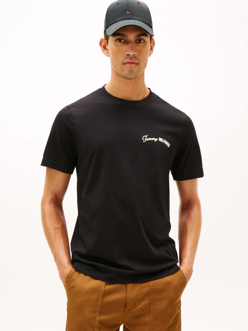 Playera-de-cuello-redondo-con-logo-de-hombre-Tommy-Hilfiger-MW0MW40004-BDS