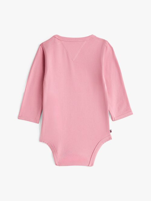 Body-de-manga-larga-con-logo-de-bebe-Tommy-Hilfiger-KN0KN02097-THC