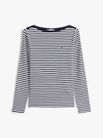 Playera-slim-con-cuello-barco-de-mujer-Tommy-Hilfiger-WW0WW47309-0X4