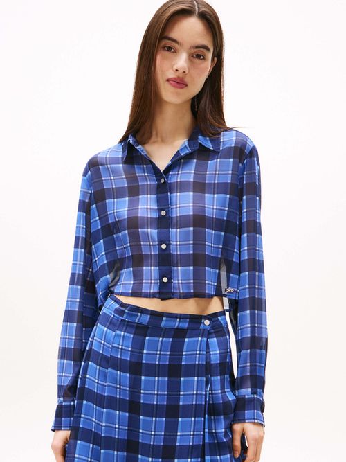 Camisa-cropped-de-gasa-con-corte-regular-de-mujer-Tommy-Jeans-DW0DW21452-0MT