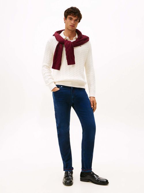 Jeans-Bleecker-con-efecto-usado-de-hombre-Tommy-Hilfiger-MW0MW40359-1BO