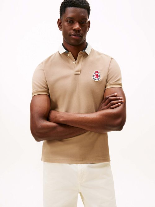 Polo-en-pique-de-corte-regular-de-hombre-Tommy-Hilfiger-MW0MW40821-AFE