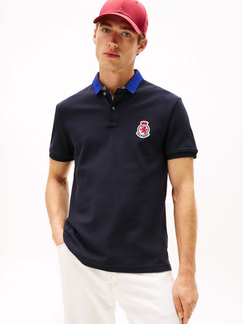 Polo-en-pique-de-corte-regular-de-hombre-Tommy-Hilfiger-MW0MW40821-DW5