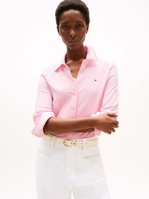 Polo-de-pique-1985-de-corte-slim-de-mujer-Tommy-Hilfiger-WW0WW43528-0D7