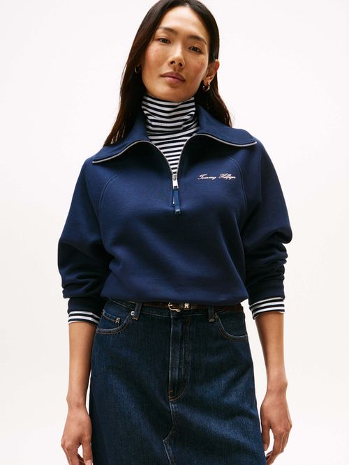 Sudadera-de-punto-interlock-de-mujer-Tommy-Hilfiger-WW0WW46632-C1G