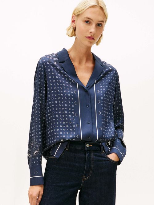 Camisa-de-pijama-amplia-de-mujer-Tommy-Hilfiger-WW0WW47347-0ZW