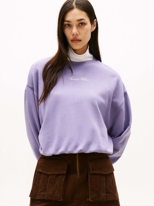 Sudadera-con-logo-bordado-en-el-pecho-de-mujer-Tommy-Hilfiger-WW0WW48269-W0G