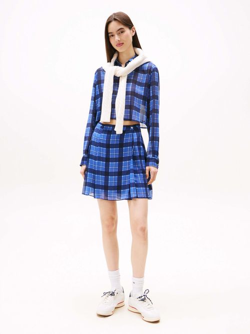 Camisa-cropped-de-gasa-con-corte-regular-de-mujer-Tommy-Jeans-DW0DW21452-0MT