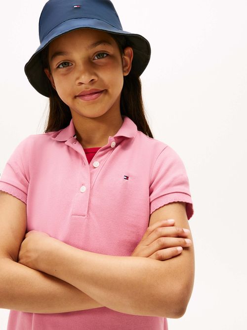 Vestido-tipo-polo-de-manga-corta-con-diseño-clasico-de-niña-Tommy-Hilfiger-KG0KG08564-THC