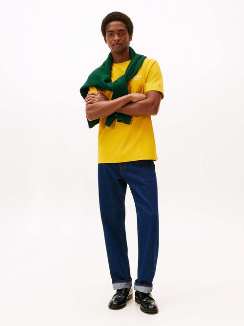 Playera-de-cuello-redondo-con-logo-trasero-de-hombre-Tommy-Hilfiger-MW0MW40008-ZF4