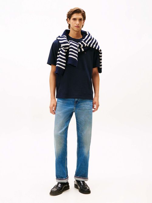 Playera-con-logo-bordado-de-hombre-Tommy-Hilfiger-MW0MW40017-DW5