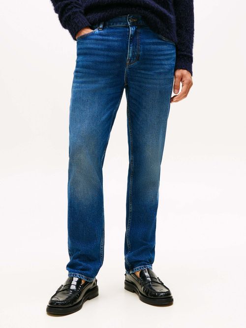 Jeans-Denton-rectos-con-efecto-desteñido-de-hombre-Tommy-Hilfiger-MW0MW40367-1A8
