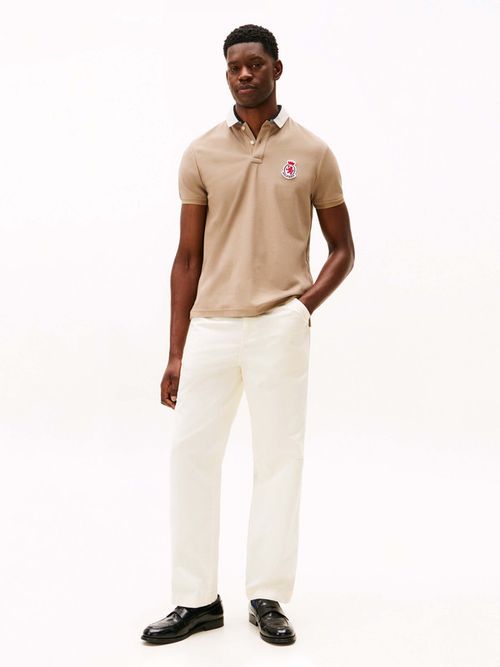 Polo-en-pique-de-corte-regular-de-hombre-Tommy-Hilfiger-MW0MW40821-AFE