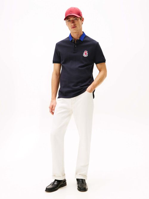 Polo-en-pique-de-corte-regular-de-hombre-Tommy-Hilfiger-MW0MW40821-DW5
