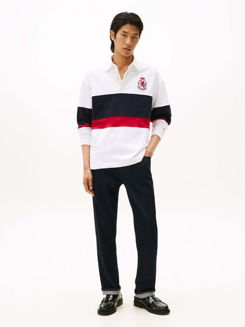 Polo-de-rugby-con-aplicacion-del-escudo-TH-de-hombre-Tommy-Hilfiger-MW0MW40869-YBR