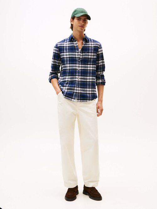 Camisa-de-franela-con-estampado-escoces-de-hombre-Tommy-Hilfiger-MW0MW41345-0MS