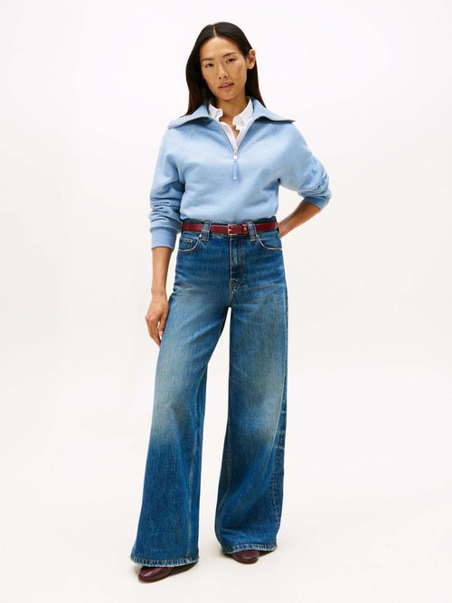 Sudadera-de-punto-interlock-de-mujer-Tommy-Hilfiger-WW0WW46632-0ZR