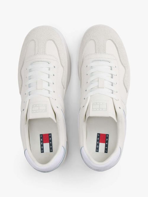 Tenis-The-Greenwich-de-piel-de-mujer-Tommy-Jeans-EN0EN02902-YBL